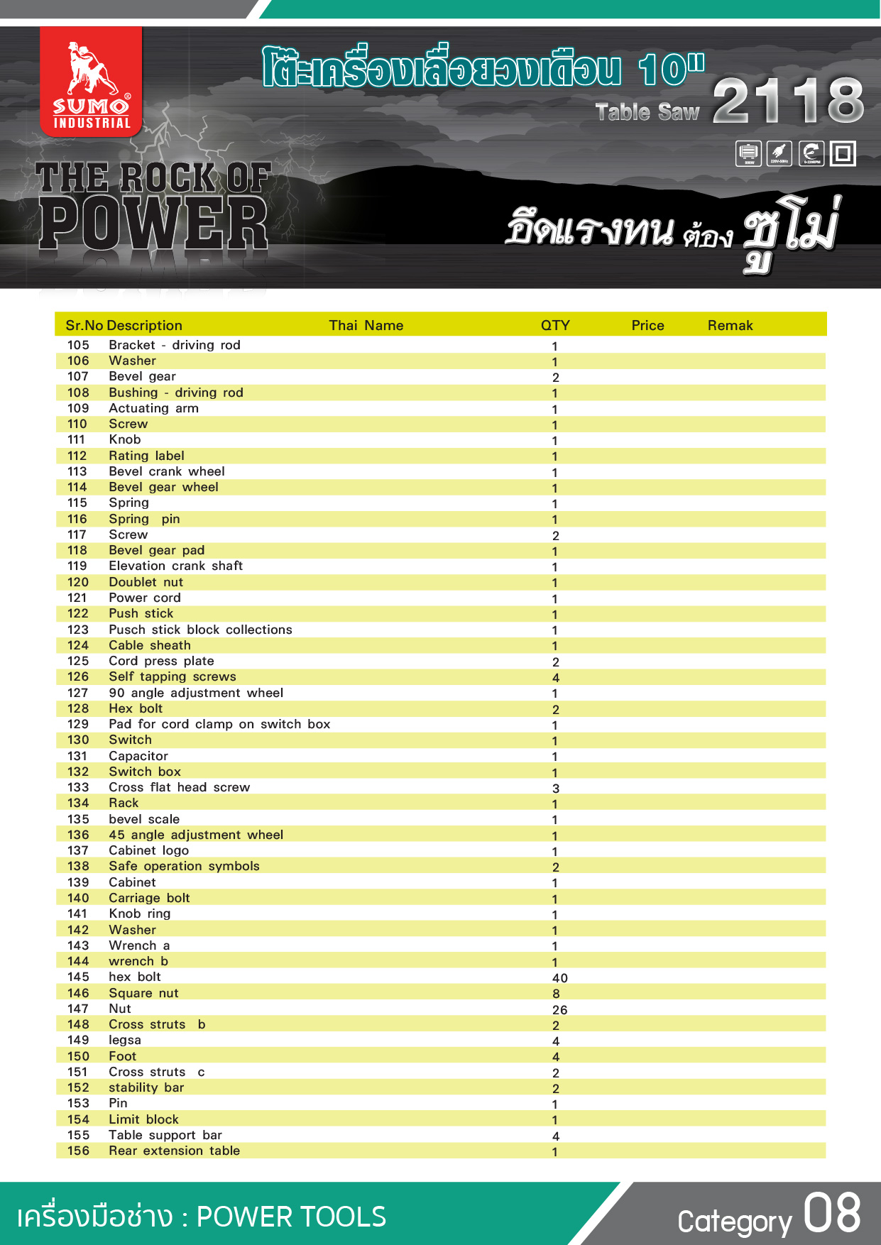 โต๊ะเครื่องเลื่อยวงเดือน 10นิ้ว รุ่น 2118