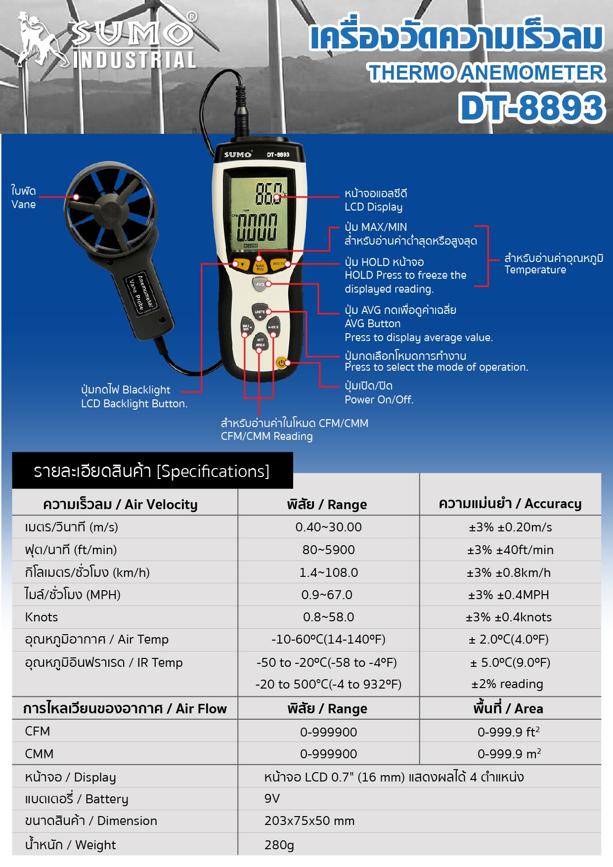 เครื่องวัดเสียง DT-815