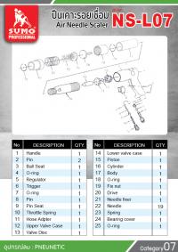 ปืนเคาะรอยเชื่อม รุ่น NS-L07