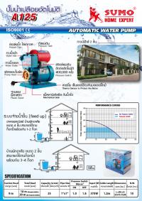 ปั๊มน้ำเปลือยอัตโนมัติ A125