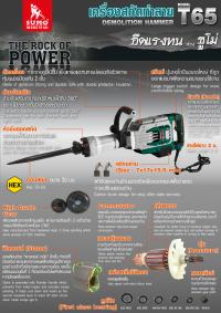 เครื่องสกัดทำลาย รุ่น T65