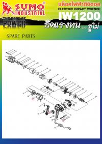 บล็อคไฟฟ้า รุ่น IW1200