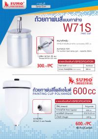 ถ้วยกาพ่นสี W71S